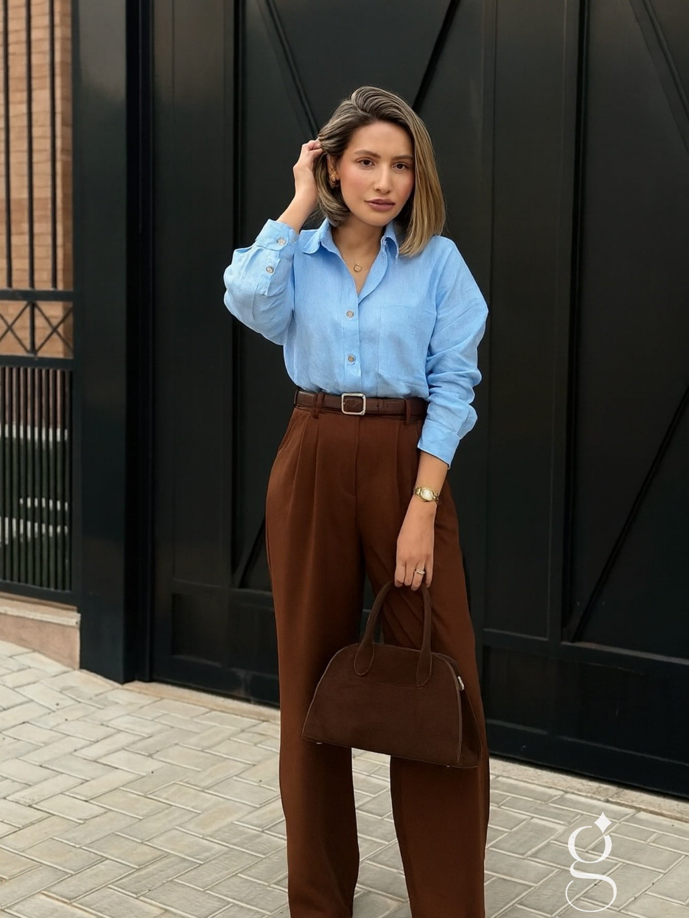 Camisa Viscolinho Heloa