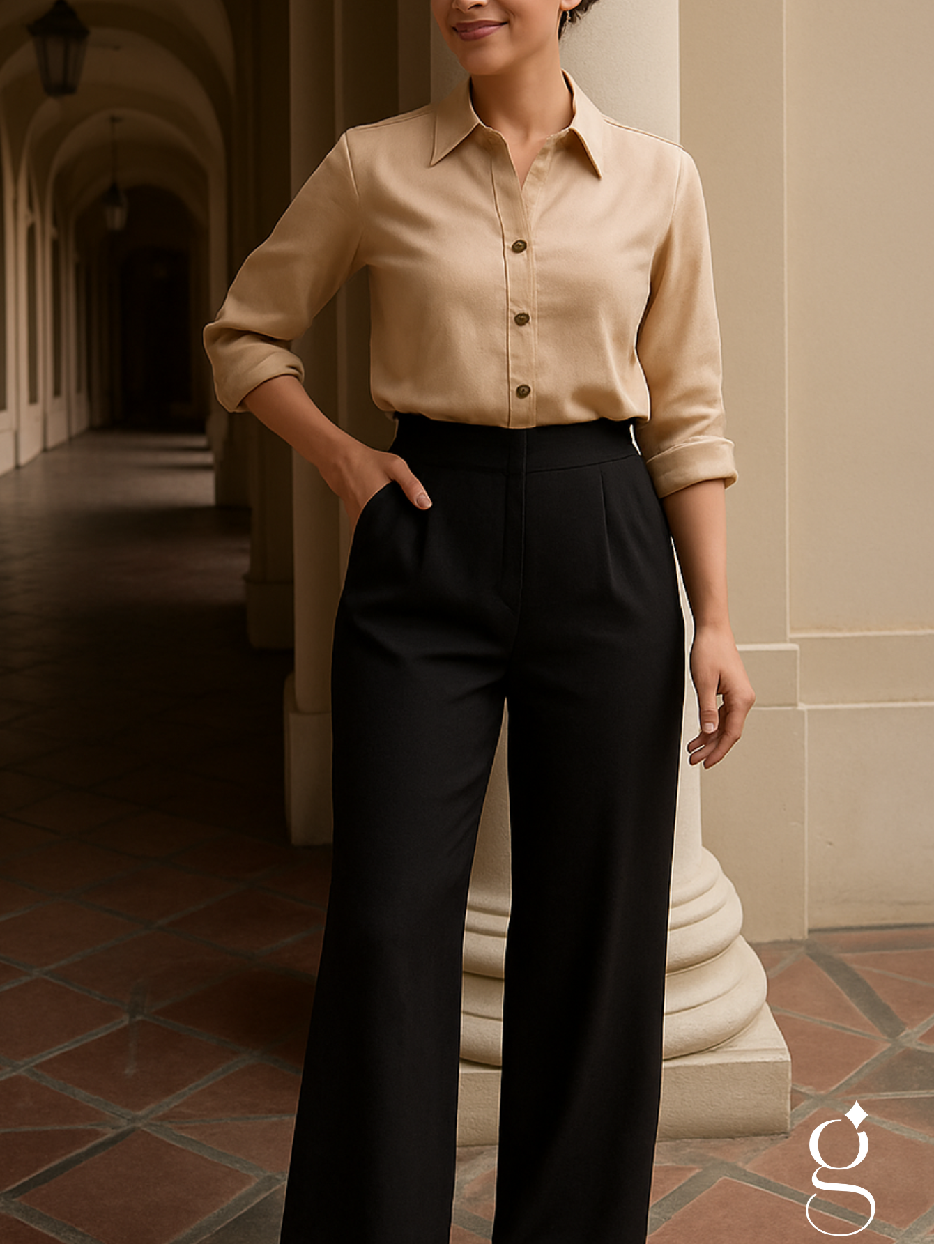 Camisa Viscolinho Heloa