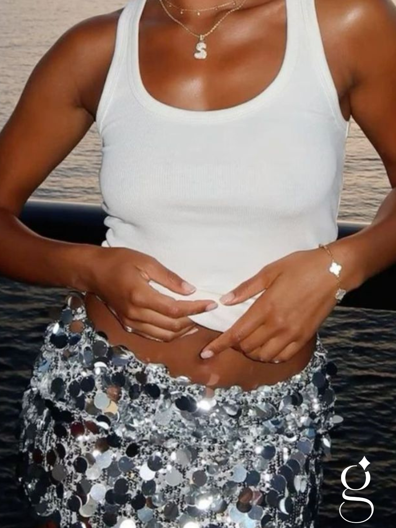 Mini Saia de Paetê Lisboa