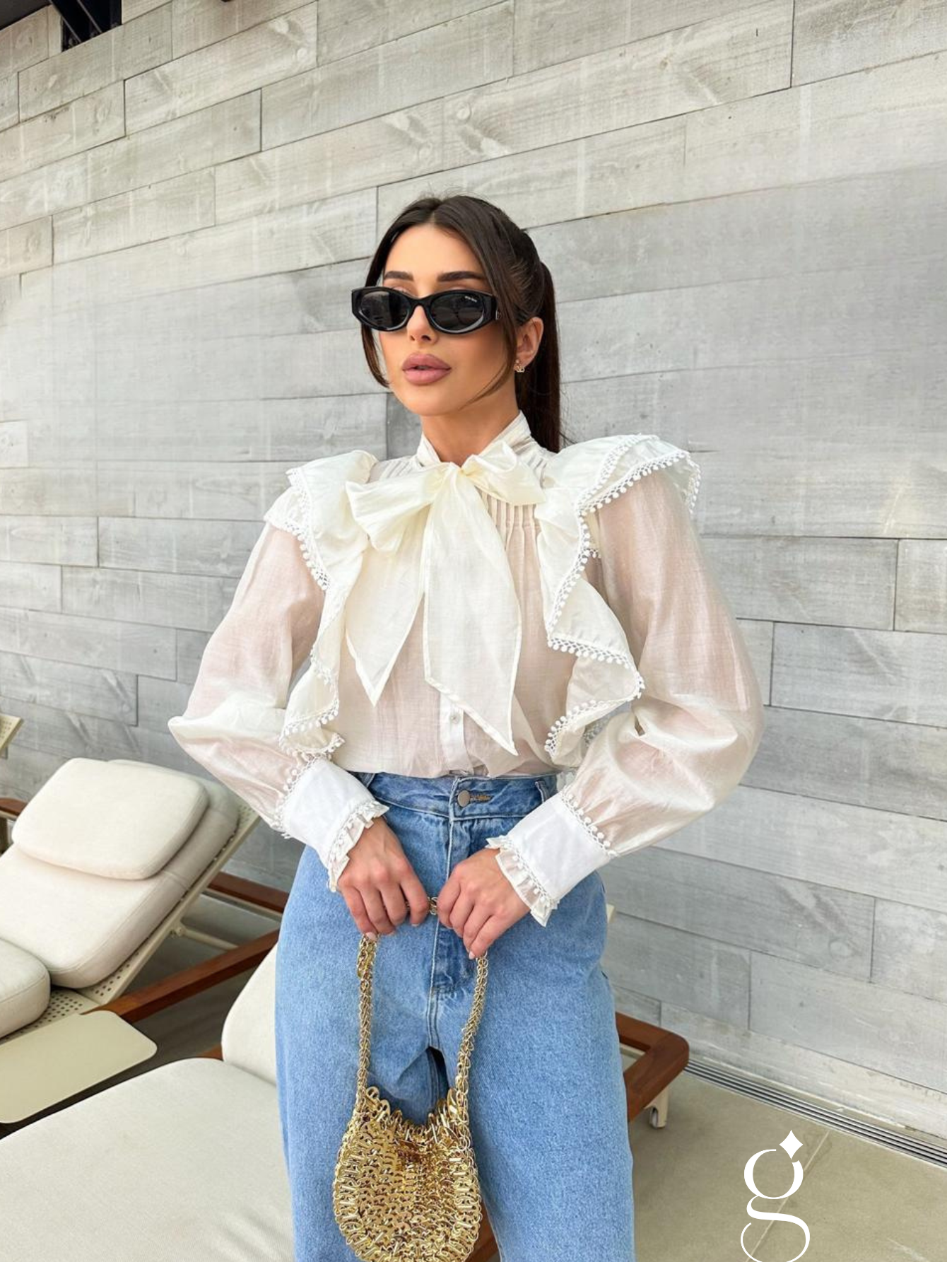 Camisa Organza Mariah