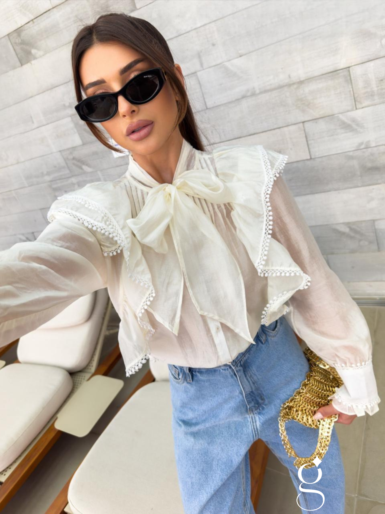 Camisa Organza Mariah