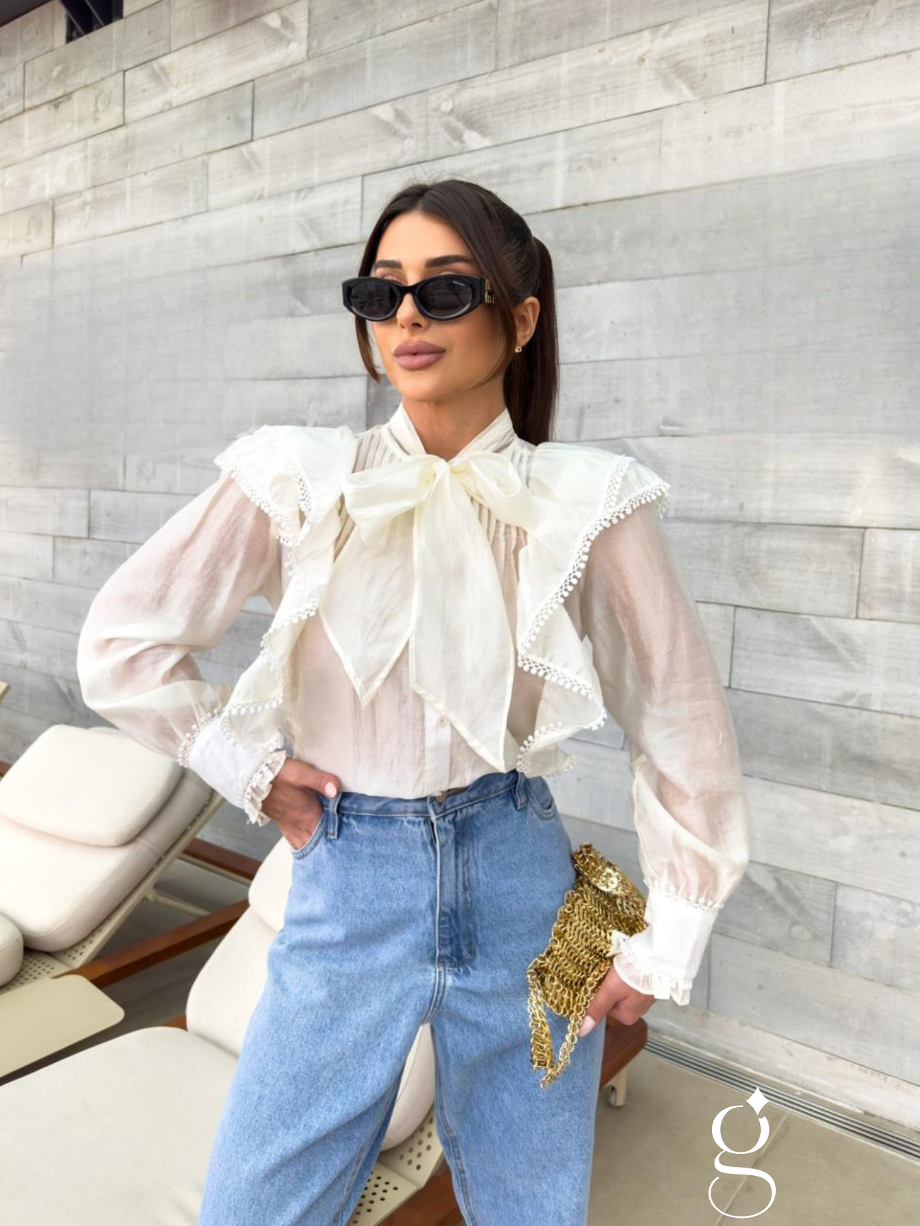 Camisa Organza Mariah