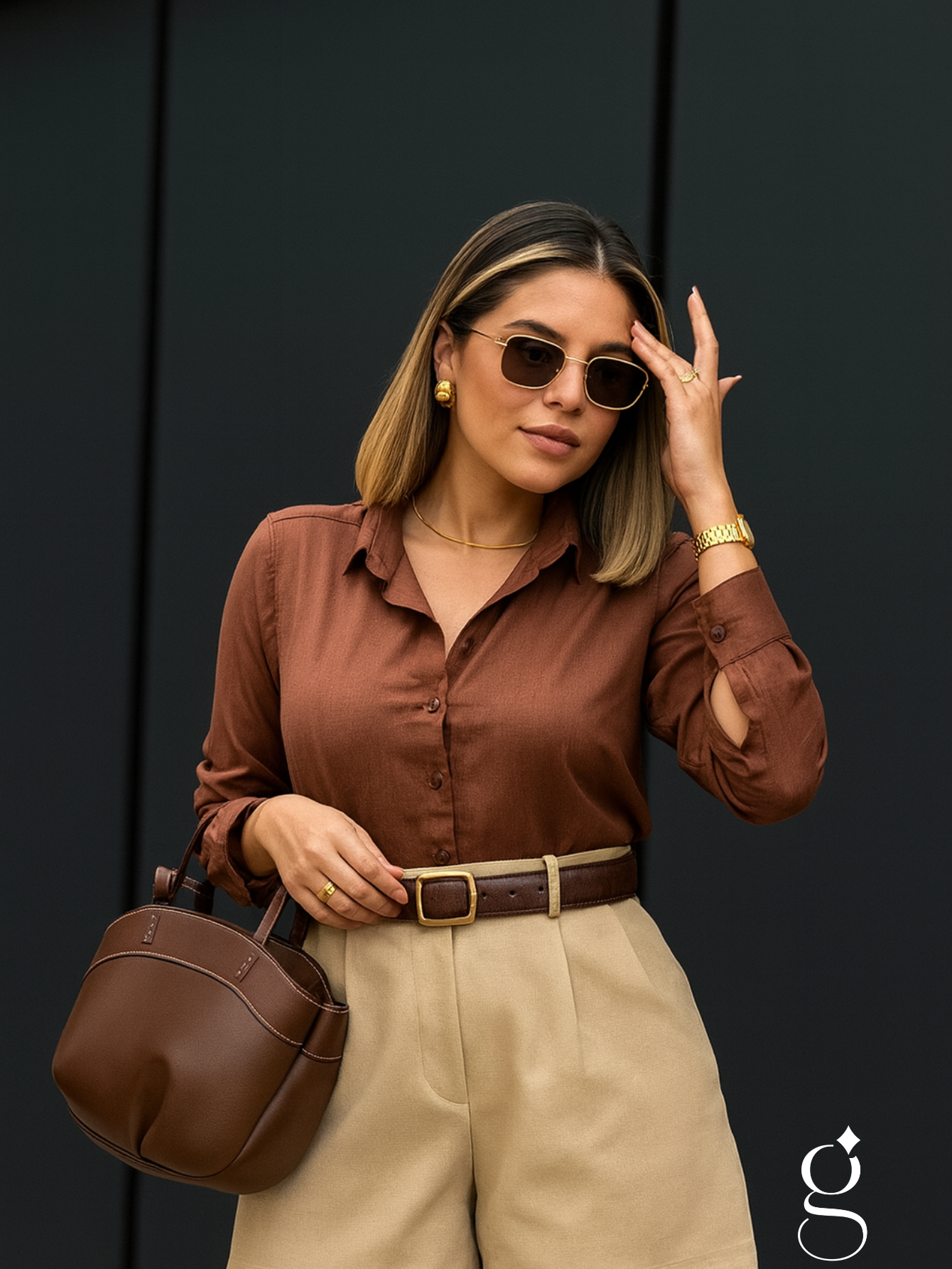 Camisa Viscolinho Heloa