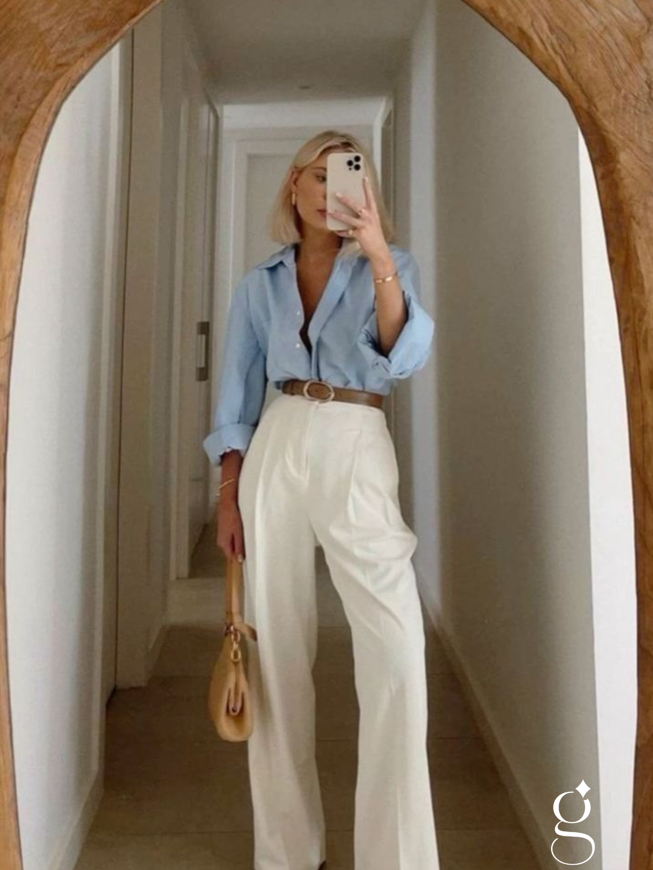 Camisa Listrada Ouver Feminina Viscolinho